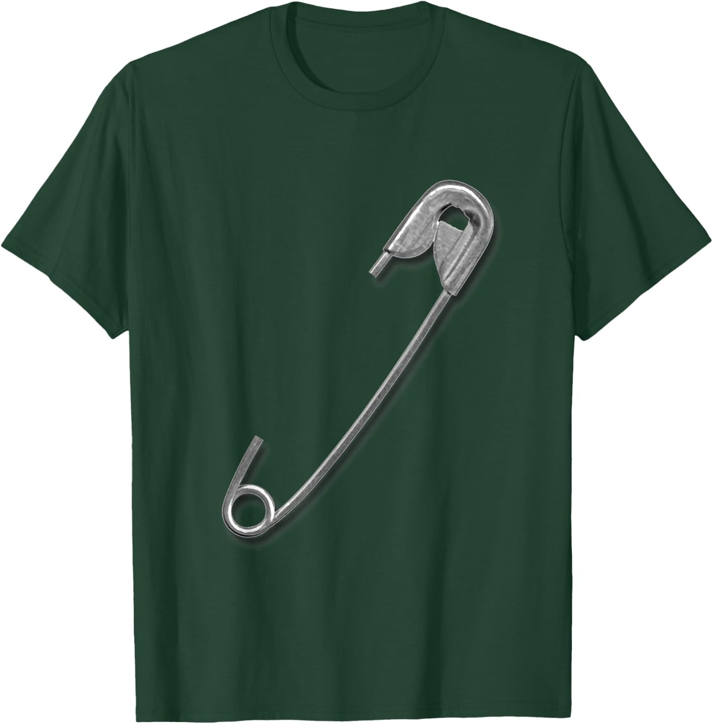 Safety Pin Art T-Shirt - T-Shirt | Forest