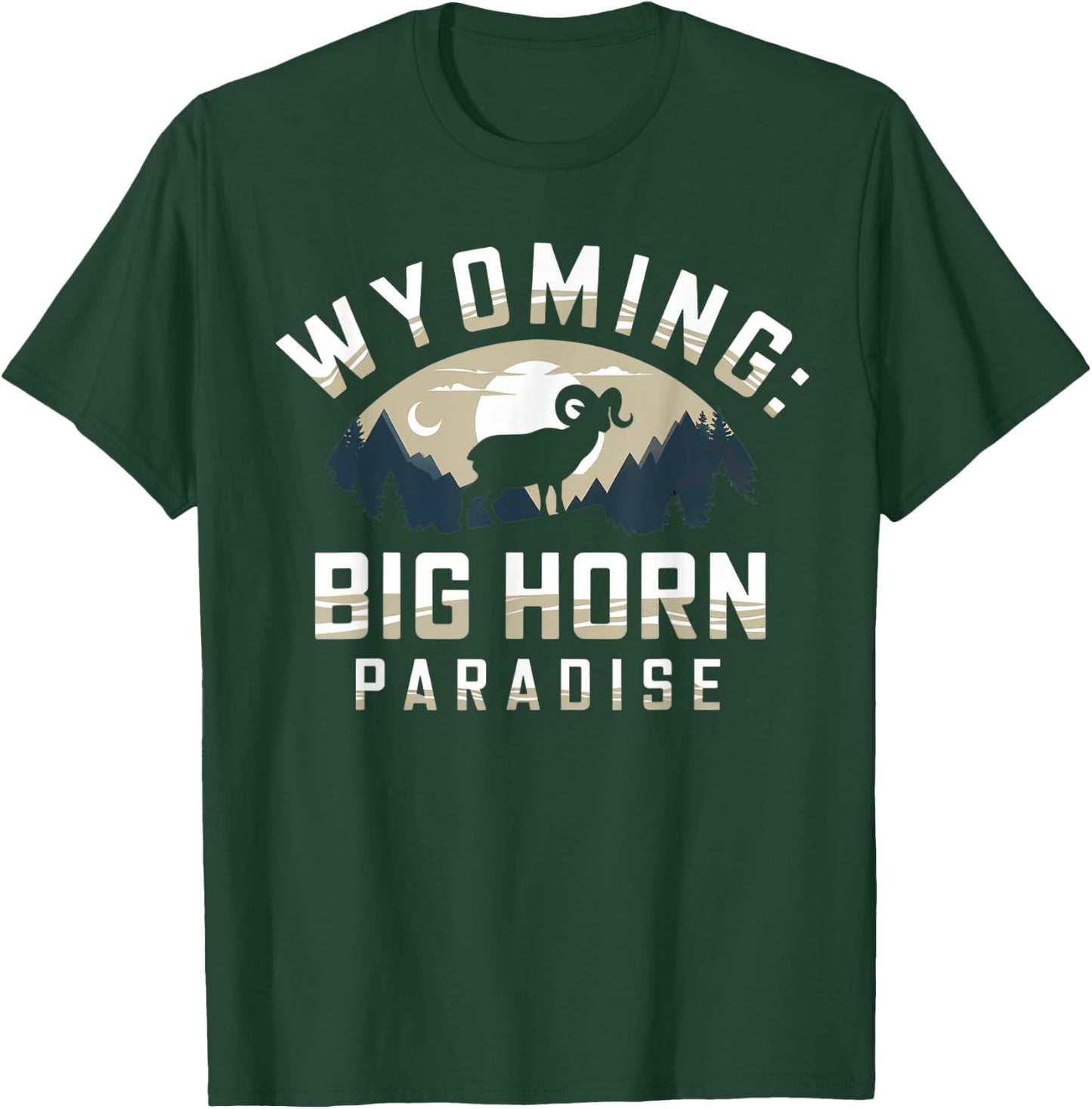 Big Horn Sheep – Iconic Western Wildlife Design T-Shirt - T-Shirt | Forest