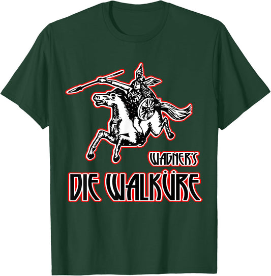 Wagner's Die Walkure epic music, Valkyrie color T-Shirt - T-Shirt | Forest