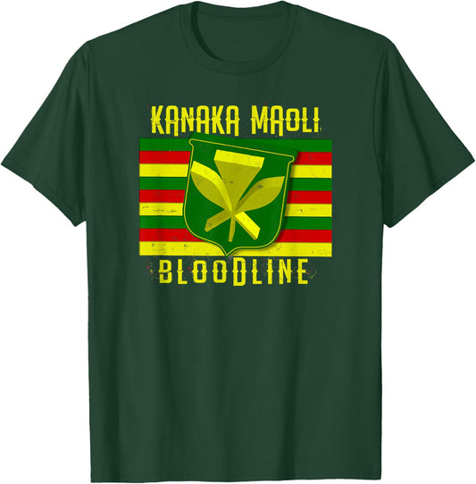 Kanaka Maoli Olelo Hawaii T-Shirt - T-Shirt | Forest