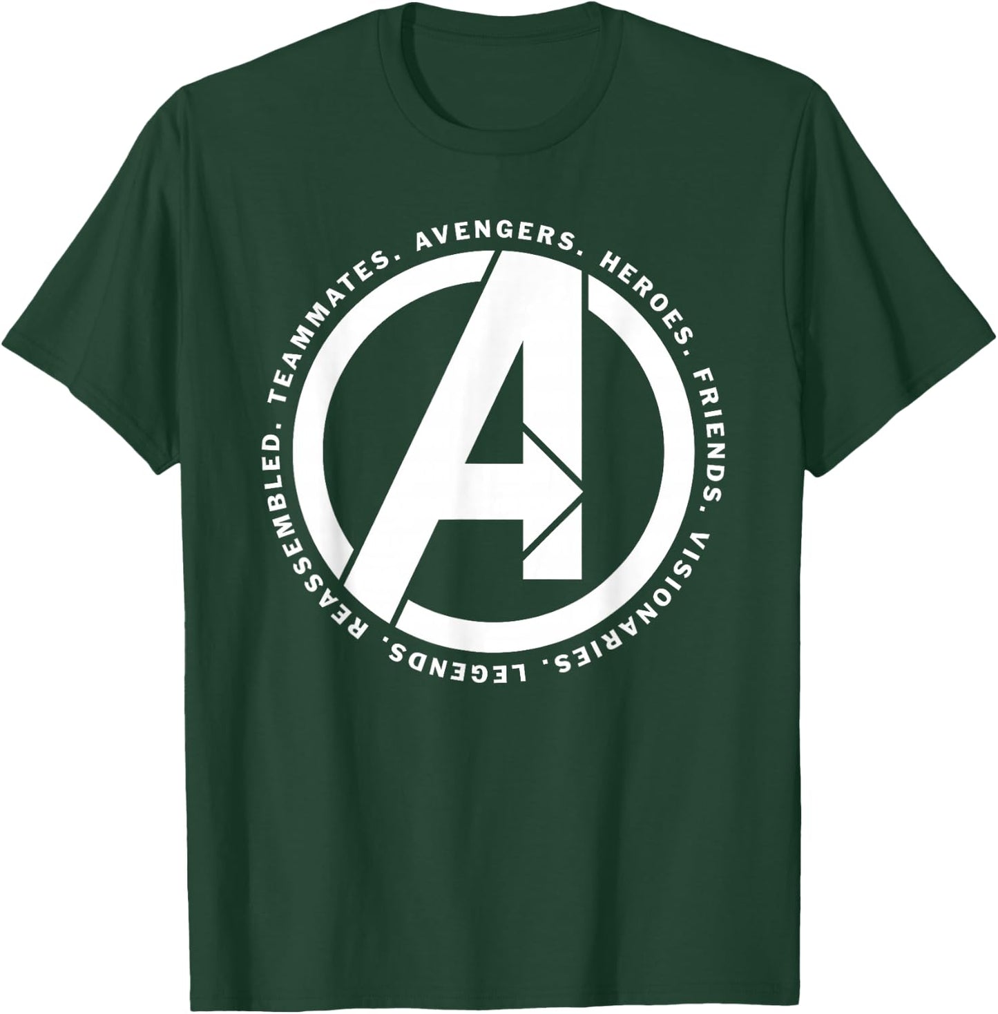 Marvel Avengers: Endgame Logo Heroes and Legends Small T-Shirt - T-Shirt | Forest