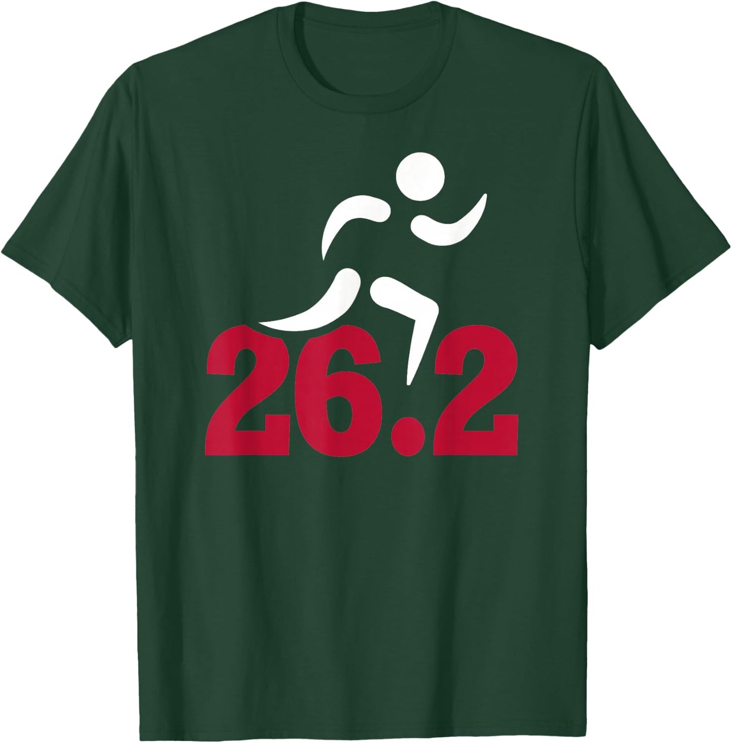 26.2 Miles Marathon T-Shirt - T-Shirt | Forest