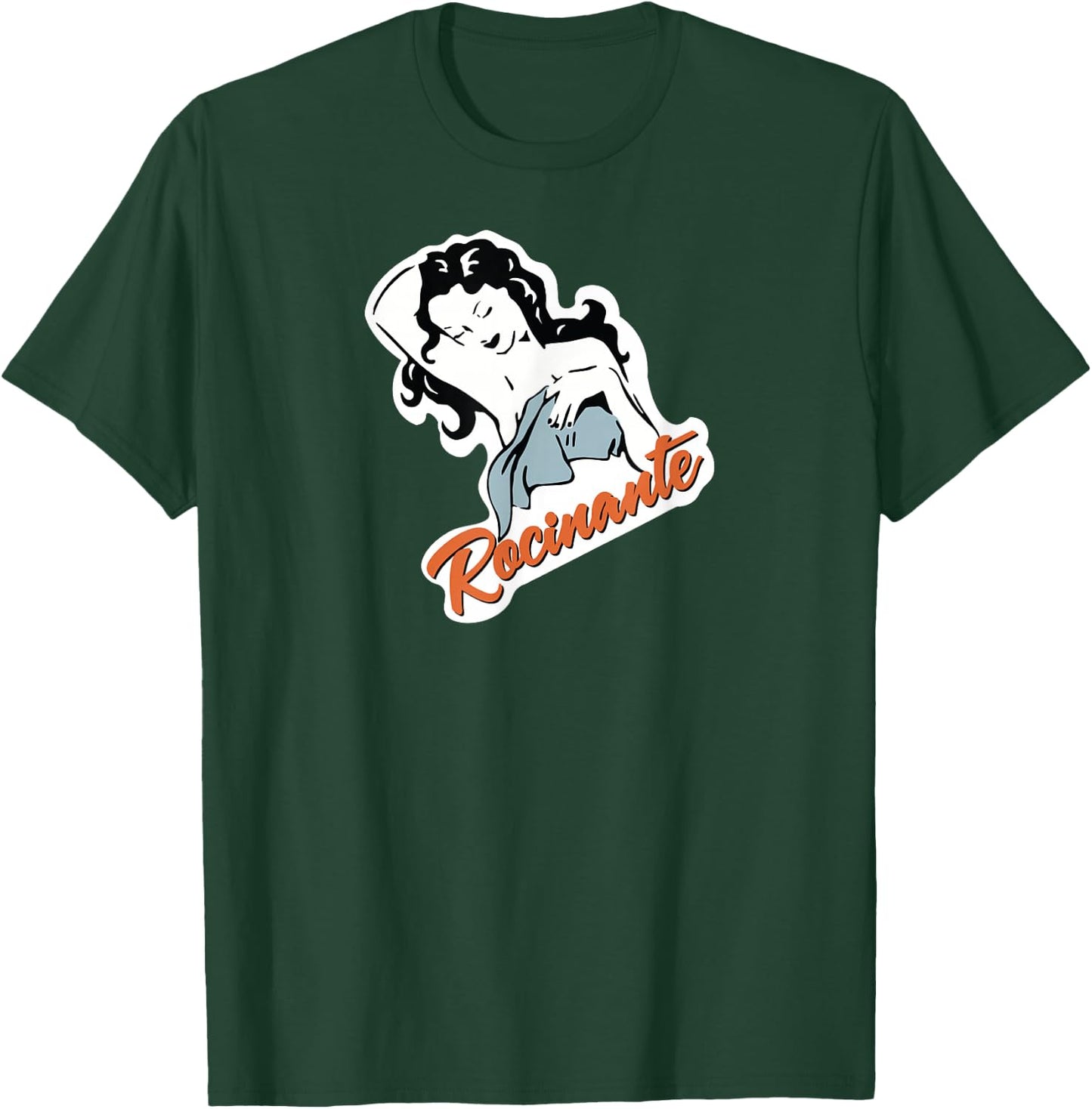 The Expanse Rocinante Logo - Women's Black Cotton 60% Polyester 40% Classic Fit Short Sleeve - Small T-Shirt - T-Shirt | Forest