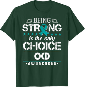 Obsessive-Compulsive Disorder Gift OCD Awareness T-Shirt - T-Shirt | Forest