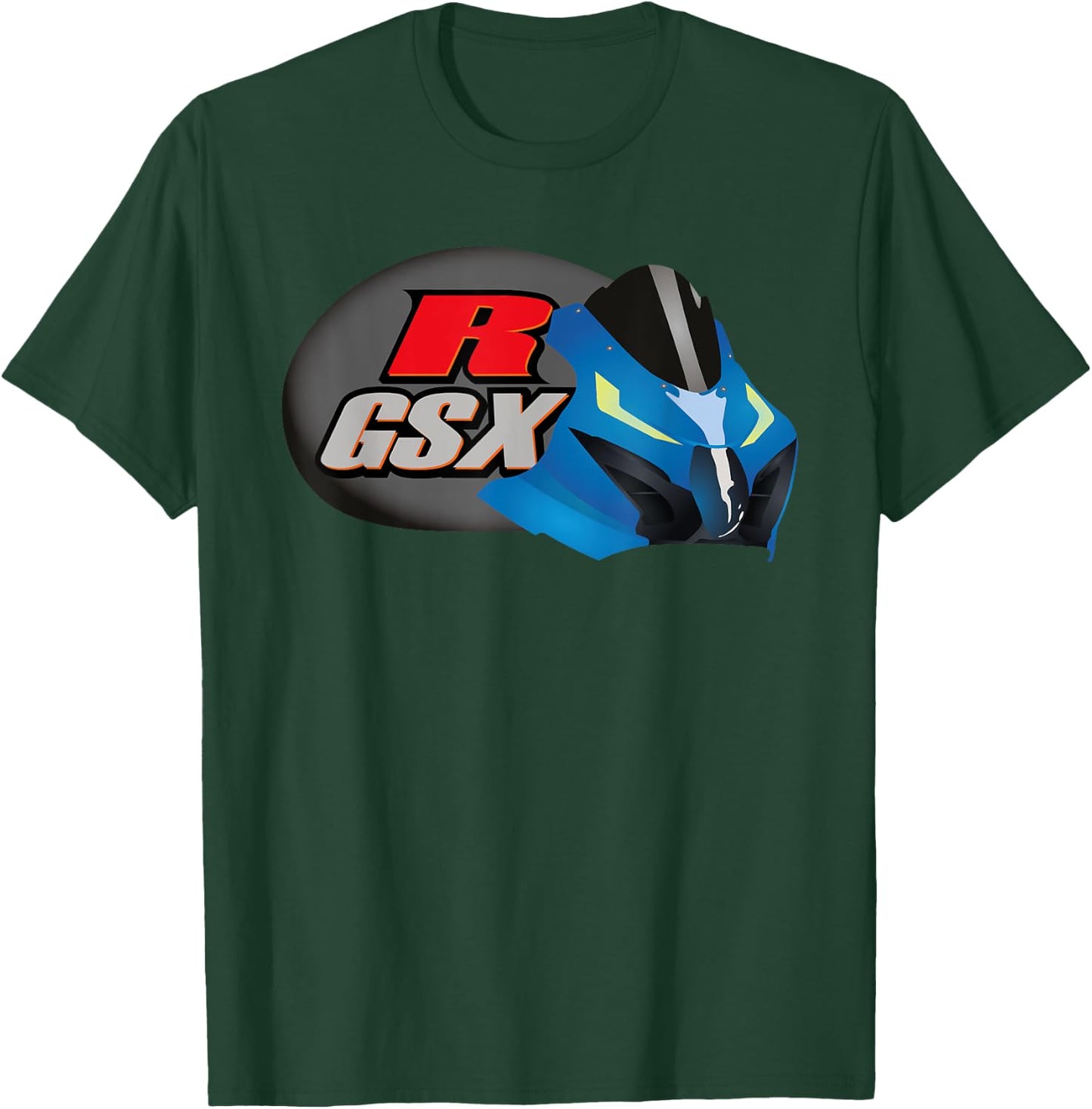 GSXR sport bike motorcycle gixxer T-Shirt - T-Shirt | Forest
