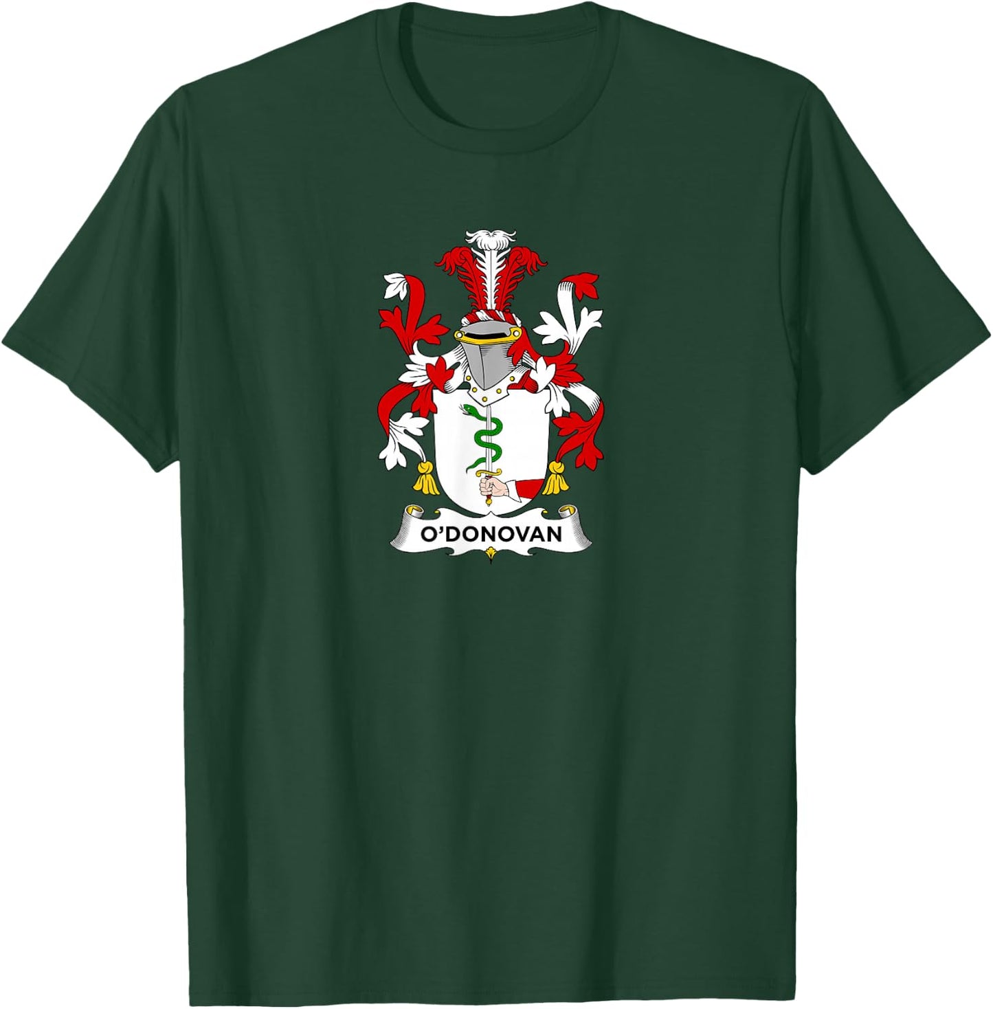 O'Donovan Coat of Arms - Family Crest T-Shirt - T-Shirt | Forest