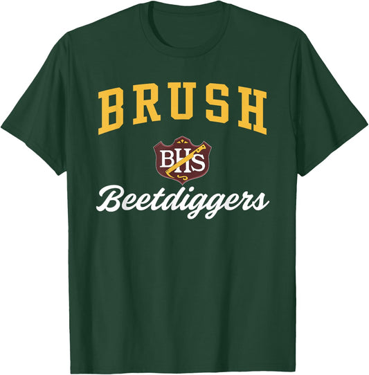 Brush High School Beetdiggers C3 T-Shirt - T-Shirt | Forest