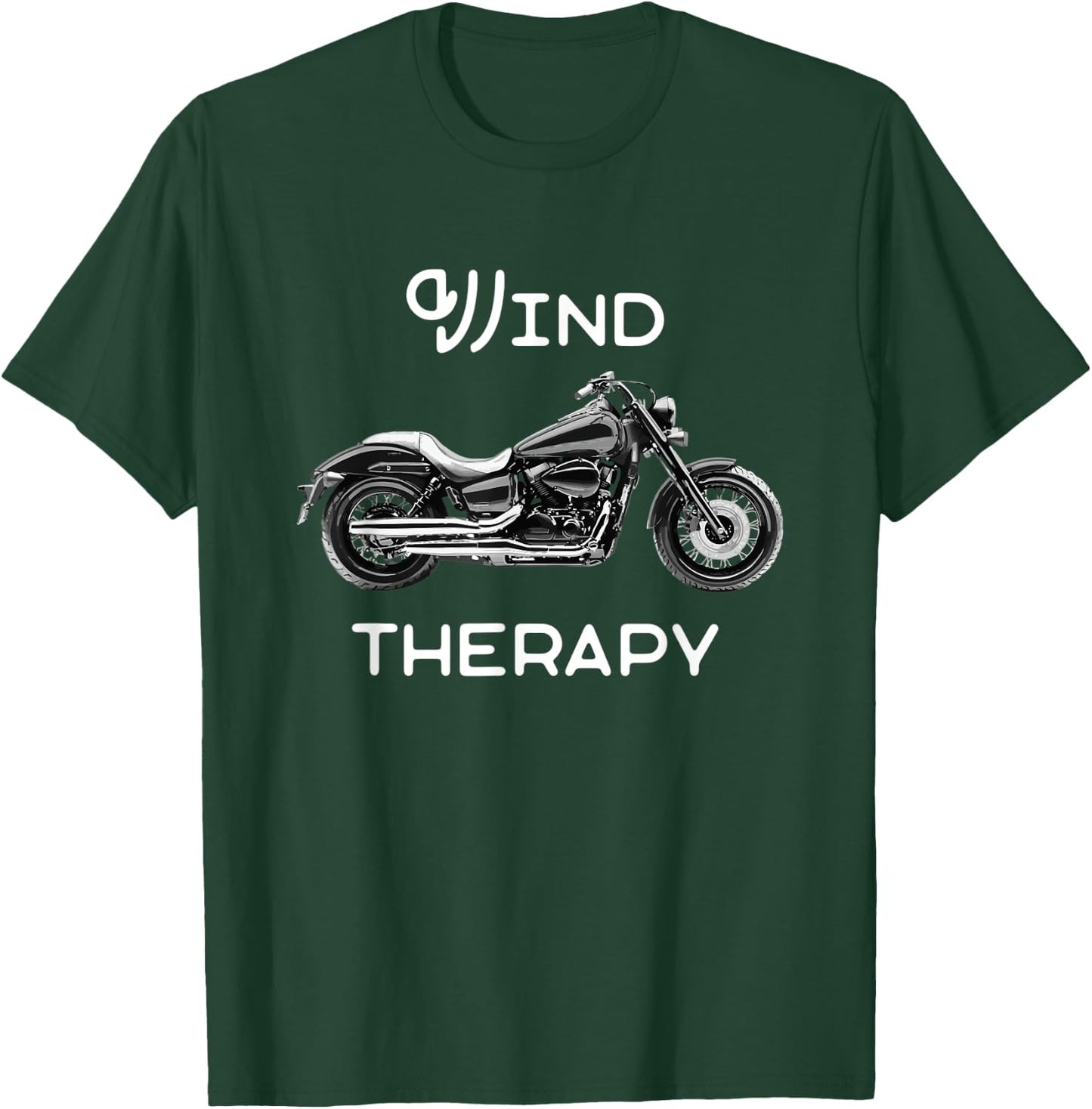 Wind therapy - motorcycle T-Shirt - T-Shirt | Forest