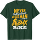 Funny Never Underestimate an Old Man with a BMX Bike T Shirt T-Shirt - T-Shirt | Forest