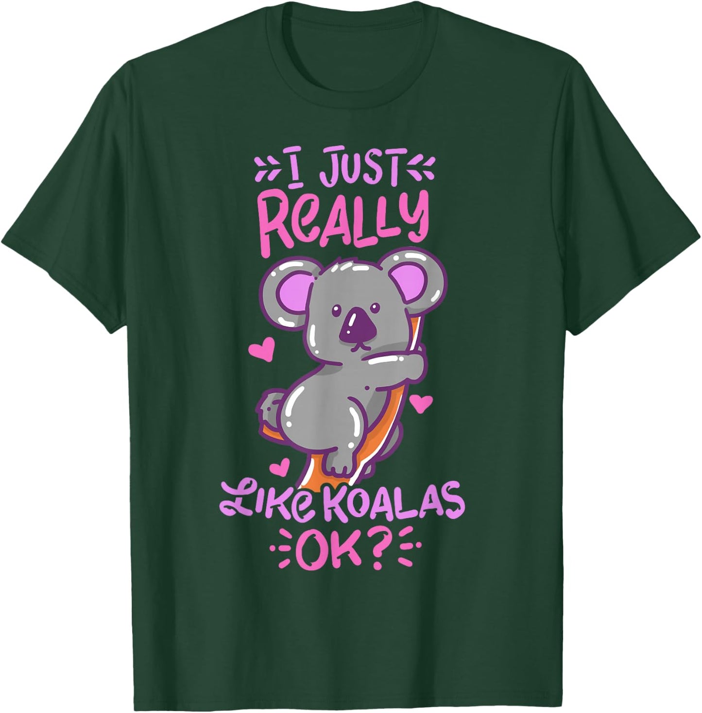Koala Shirt Australia Australien Koalas T-Shirt - T-Shirt | Forest