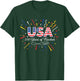 America 250 Years 4th of July 250th Anniversary USA Flag T-Shirt - T-Shirt | Forest