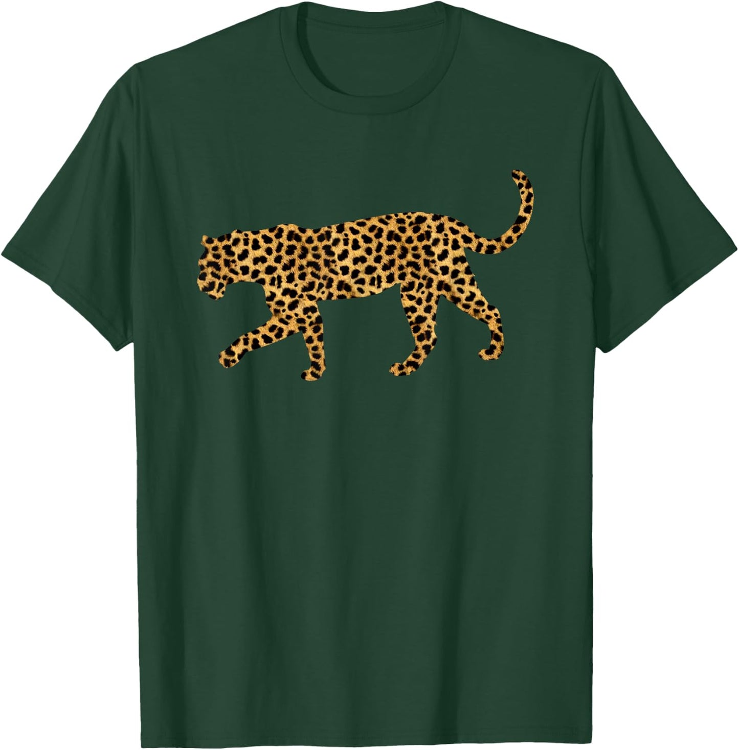 Leopard Print Panther Animal Lover Women Gift T-Shirt - T-Shirt | Forest