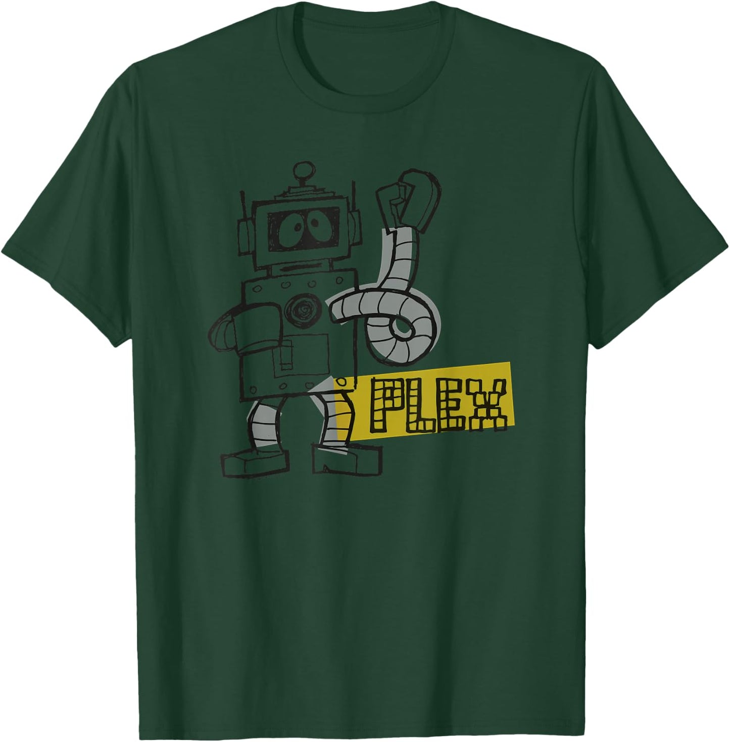 Yo Gabba Gabba - Sketch Plex T-Shirt - T-Shirt | Forest
