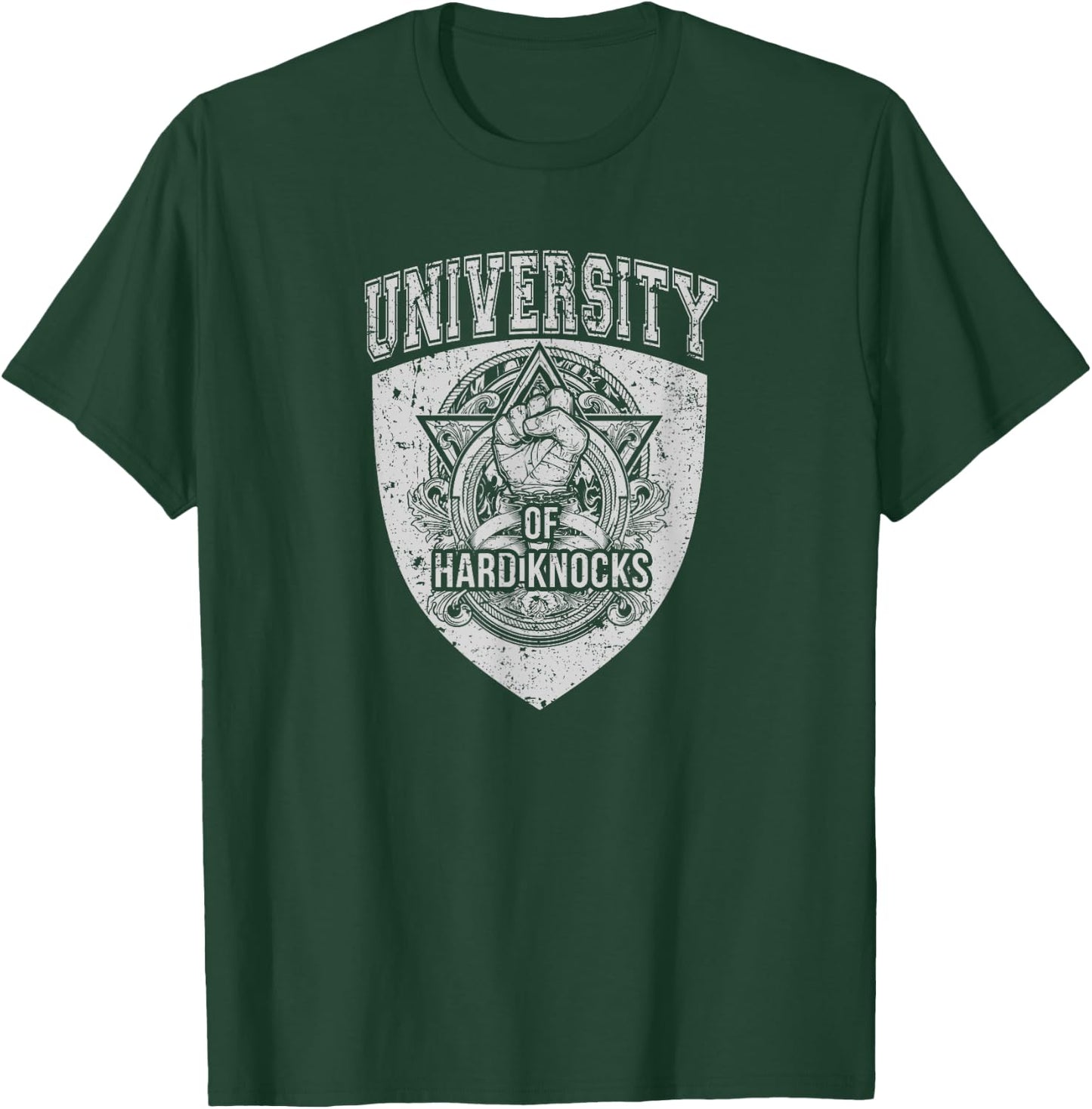 School of Hard Knocks, Funny University Gift College T-Shirt - T-Shirt | Forest