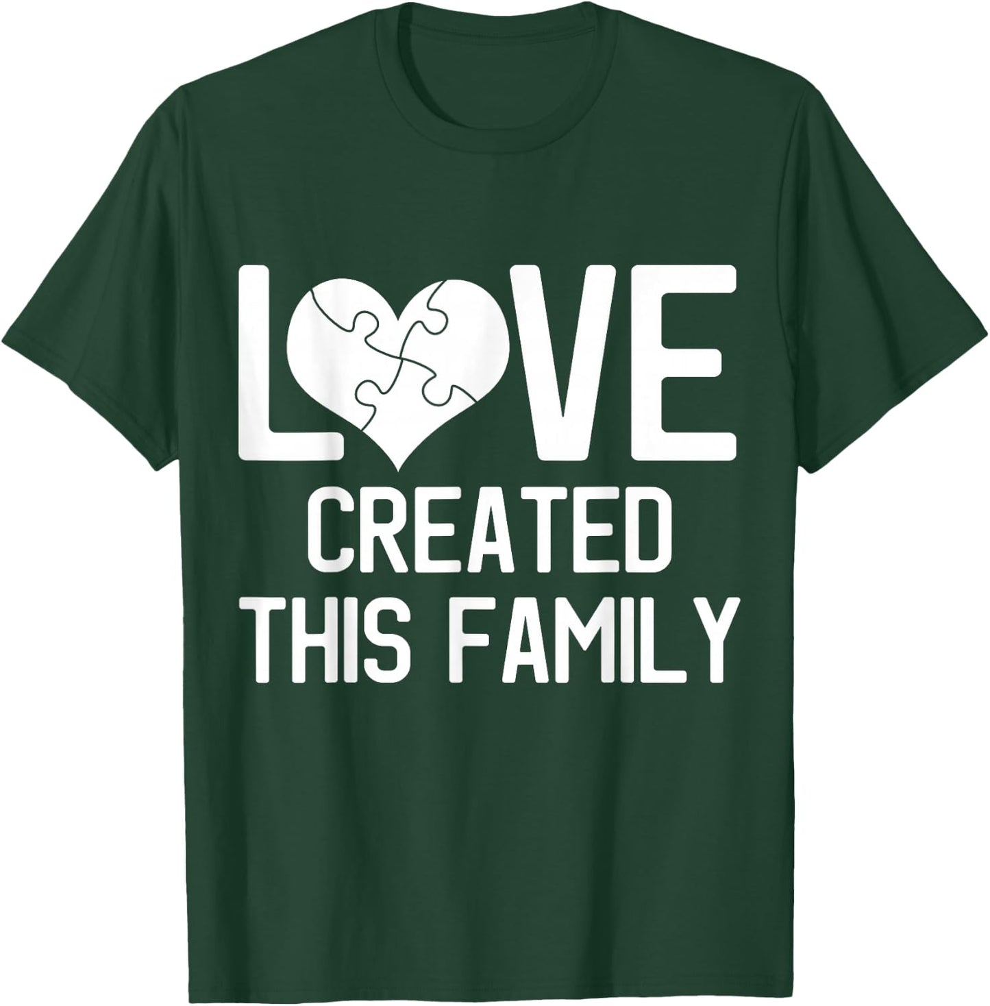 Adoption Symbol Gifts for Adopting Children Family Adoption Announcement Day - Black, Small T-Shirt - T-Shirt | Forest