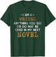 Funny Man and Woman Author Gift | I'm a Writer T-Shirt - T-Shirt | Forest