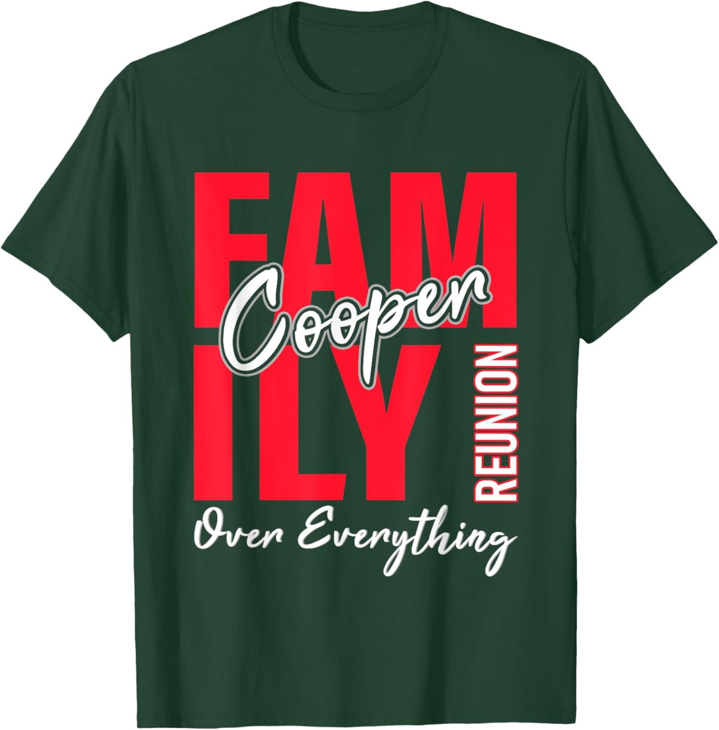 Cooper Family Gathering T-Shirt - T-Shirt | Forest