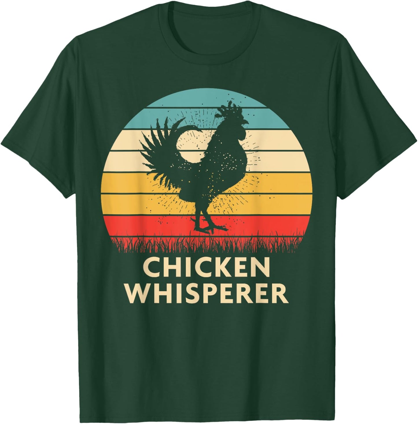Chicken Whisperer - Chicken Lover T-Shirt - T-Shirt | Forest