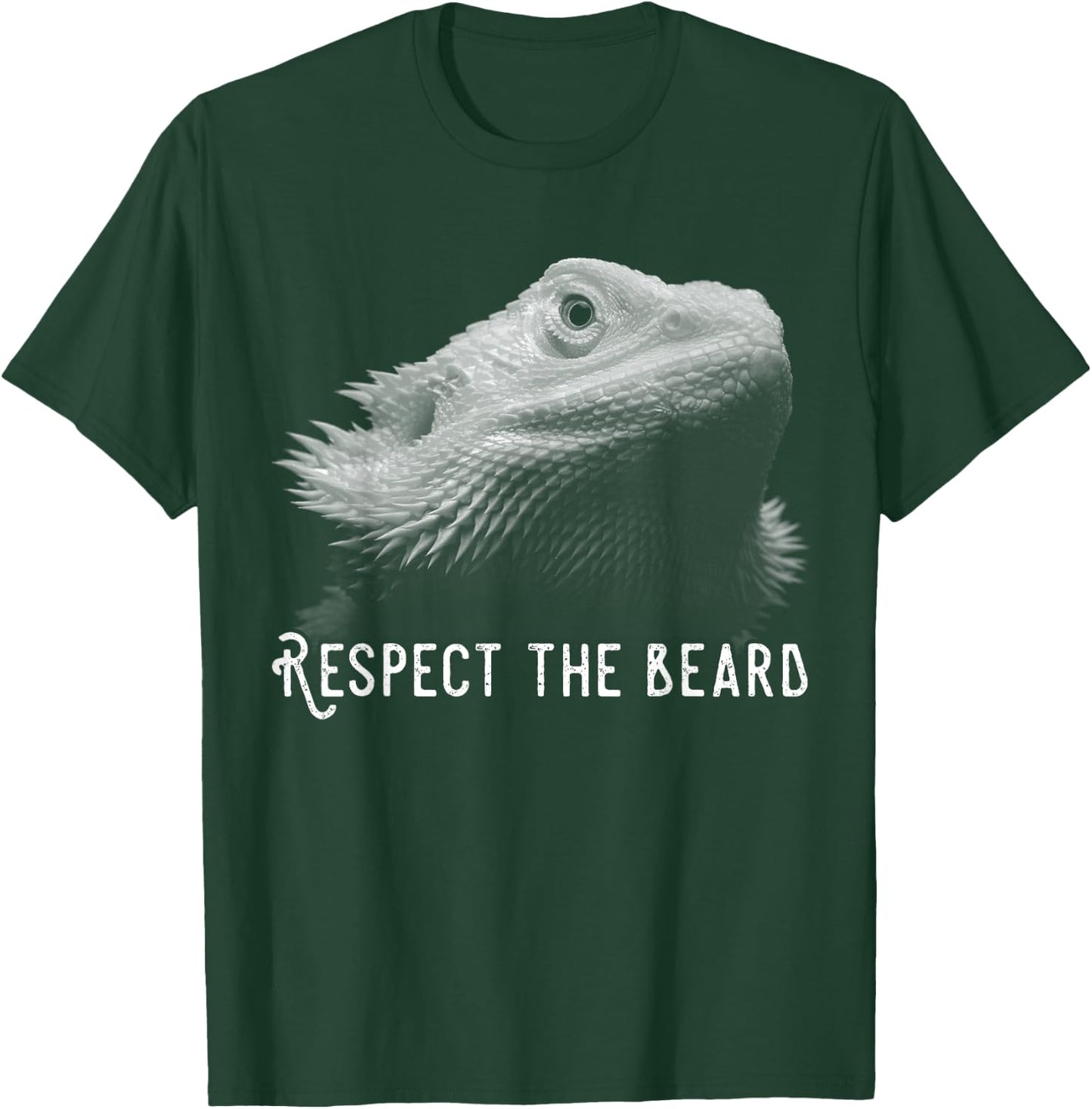 Funny Bearded Dragon Gift Reptile Lover Funny Reptile Lizard T-Shirt - T-Shirt | Forest