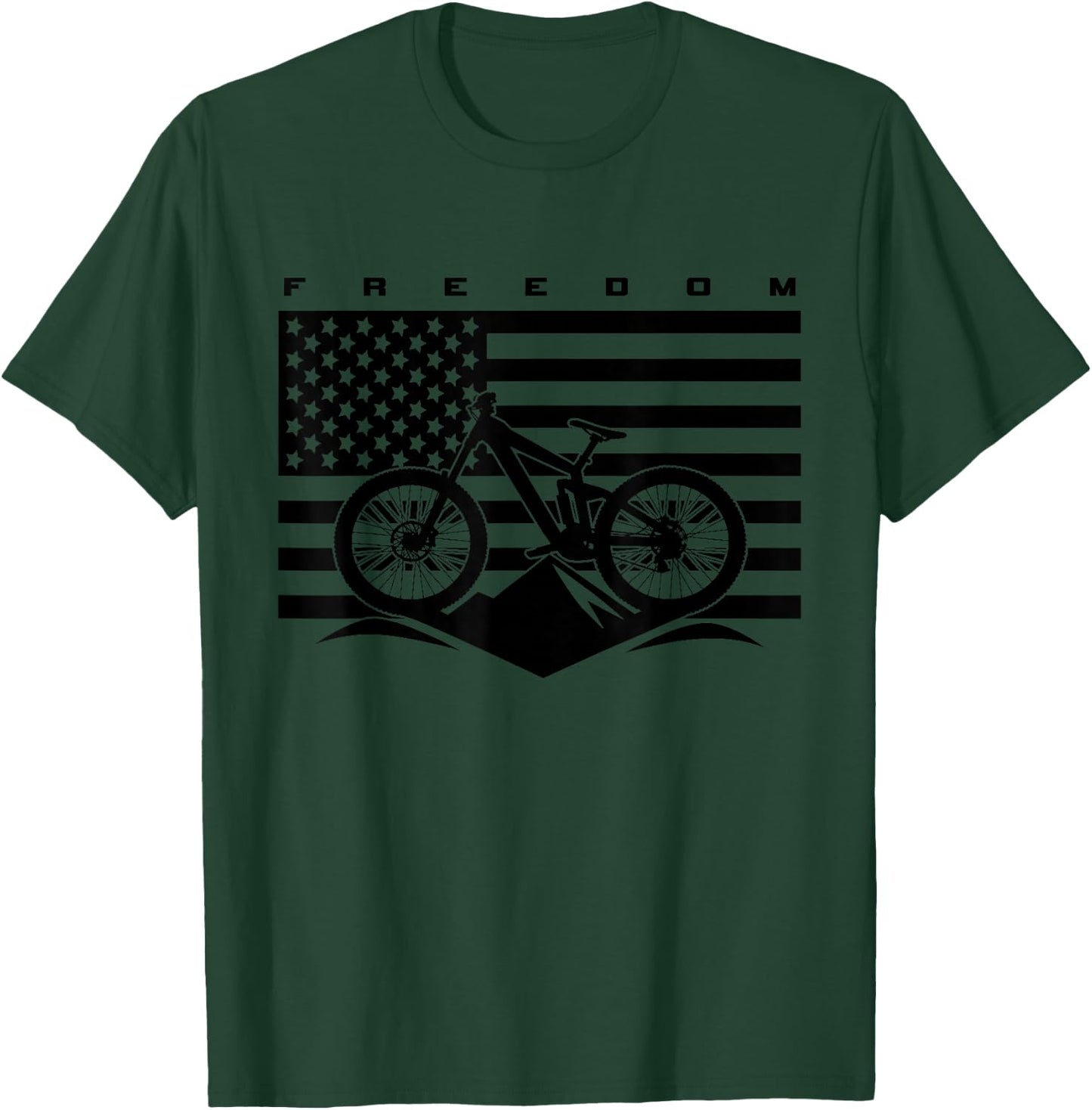 MTB Mountain Bike T-Shirt - T-Shirt | Forest