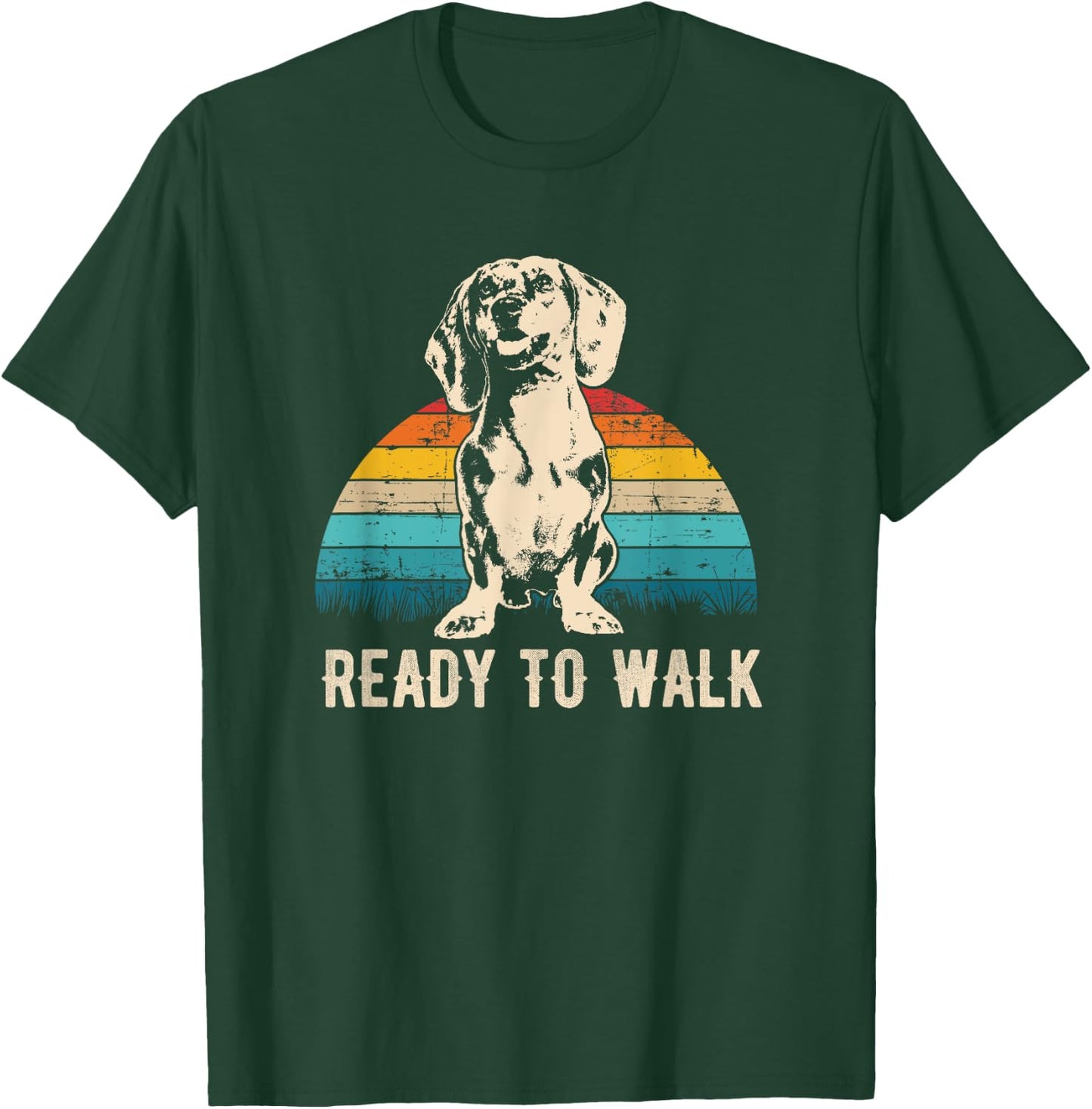 Dachshund Doxie Wiener Sausage Dog Men Women Kids T-Shirt - T-Shirt | Forest