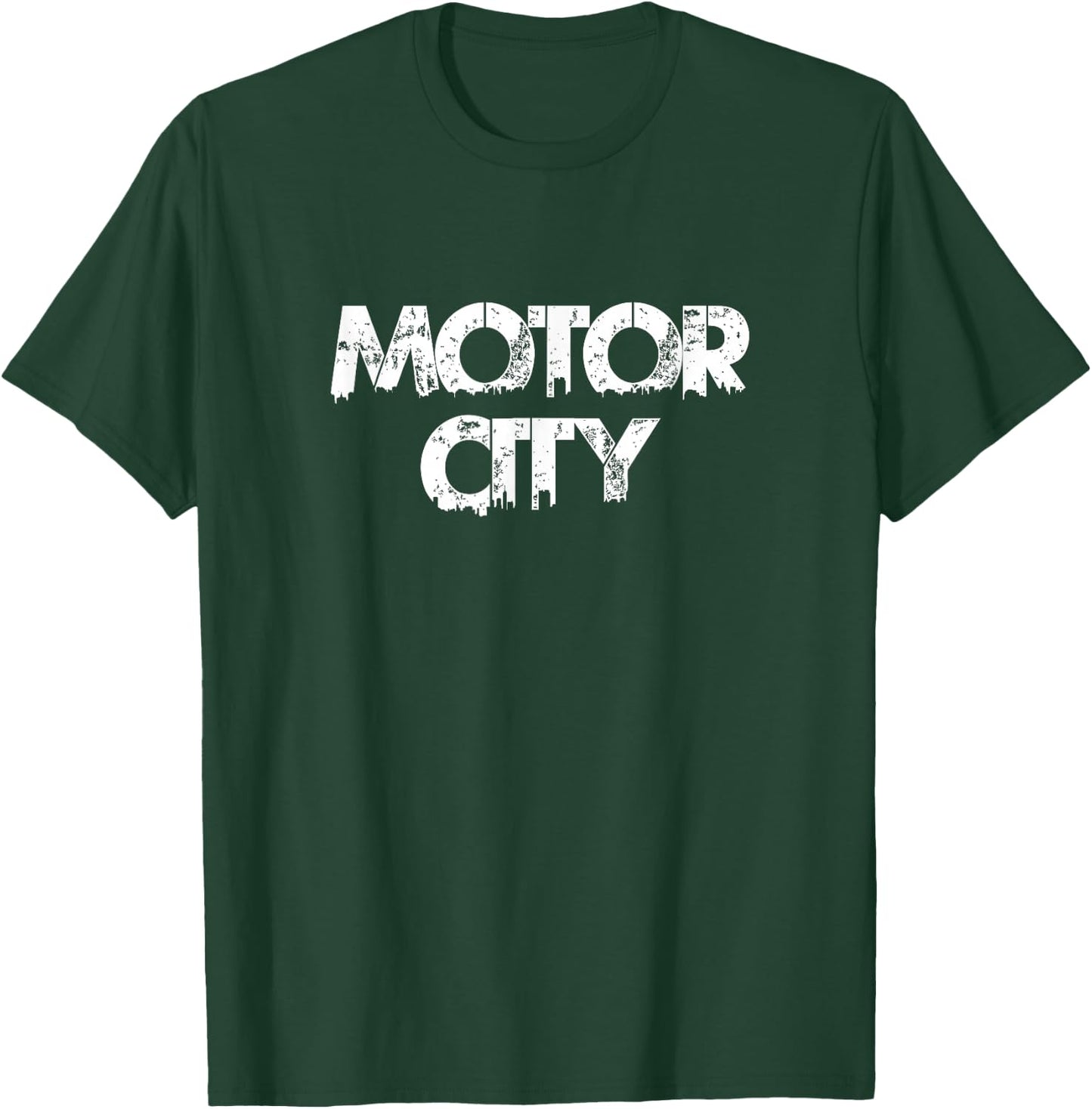 Motor City - Detroit T-Shirt - T-Shirt | Forest