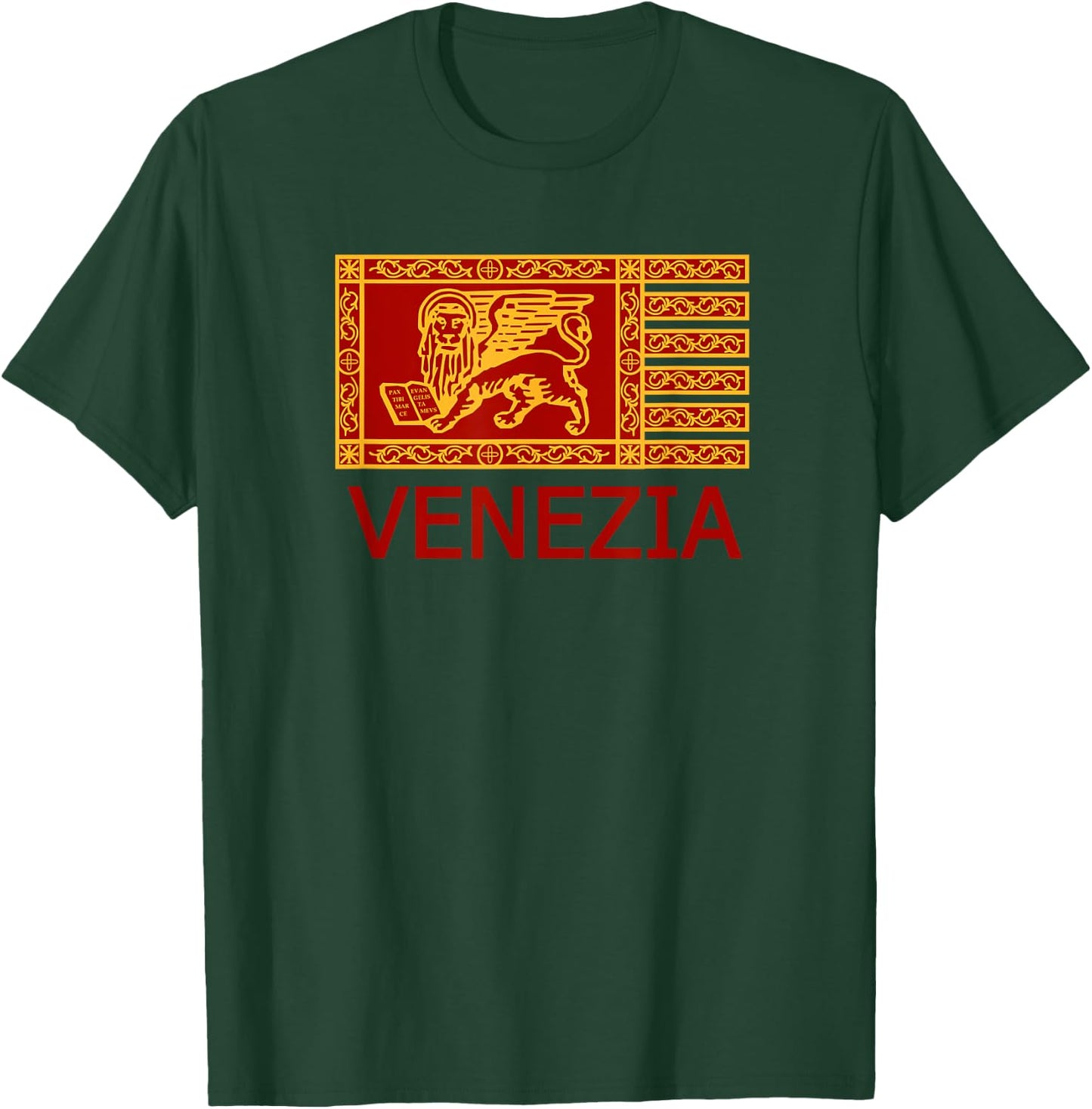 Venezia Flag Venice Italy Italia T-Shirt - T-Shirt | Forest