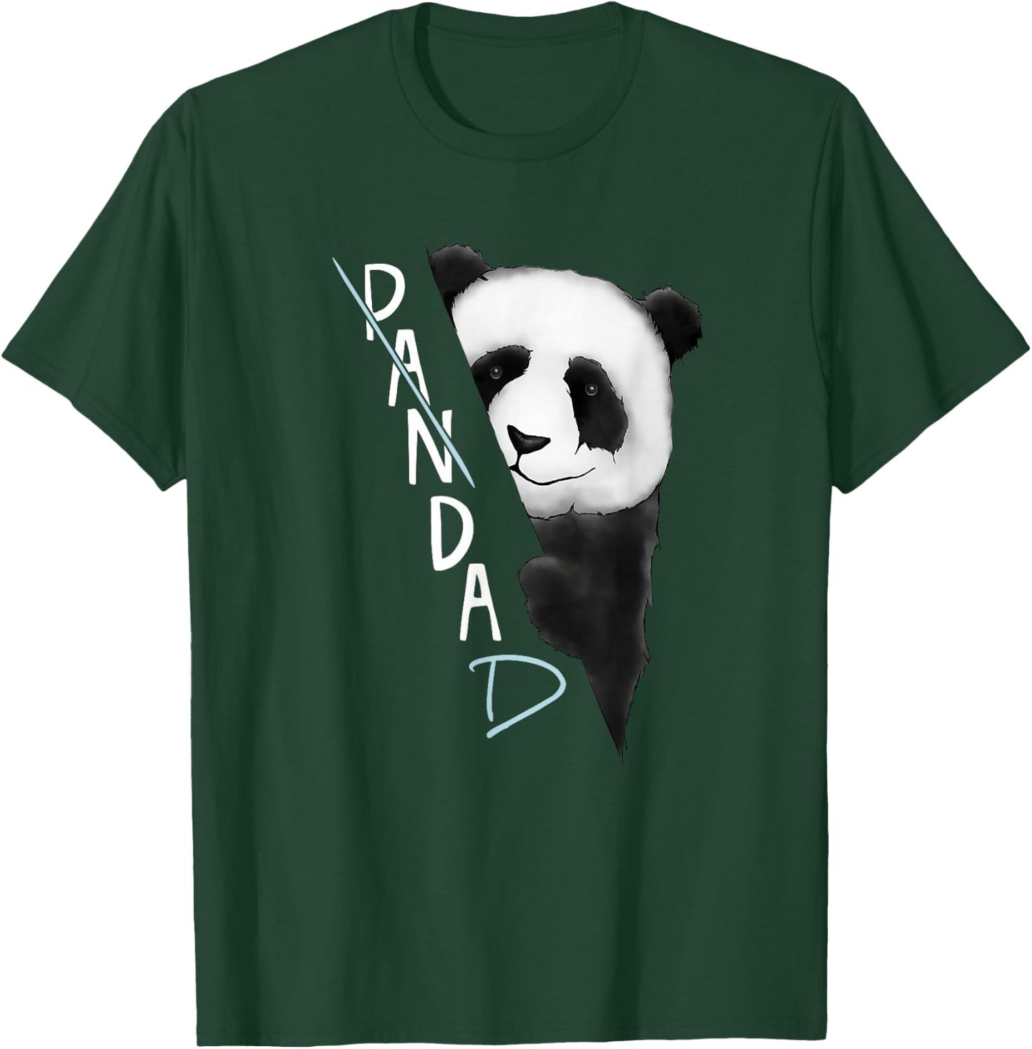 PanDAD | Panda Bear Bad Dad Joke Fathers Day T-Shirt - T-Shirt | Forest