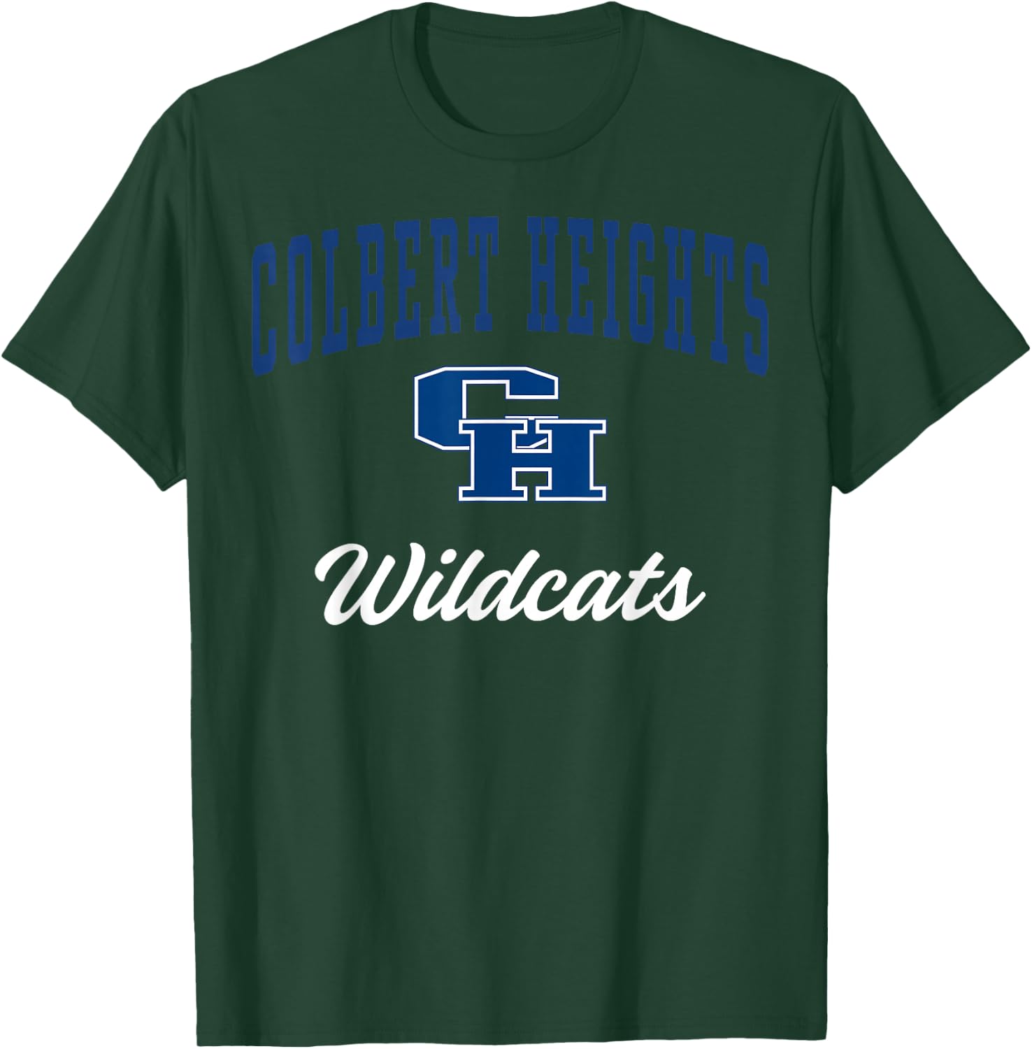 Colbert Heights High School Wildcats C3 T-Shirt - T-Shirt | Forest