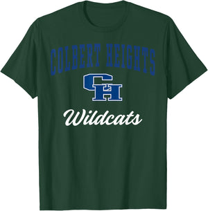 Colbert Heights High School Wildcats C3 T-Shirt - T-Shirt | Forest