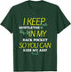 I Keep Mistletoe In My Back Pocket So you Can Kiss My Ass T T-Shirt - T-Shirt | Forest