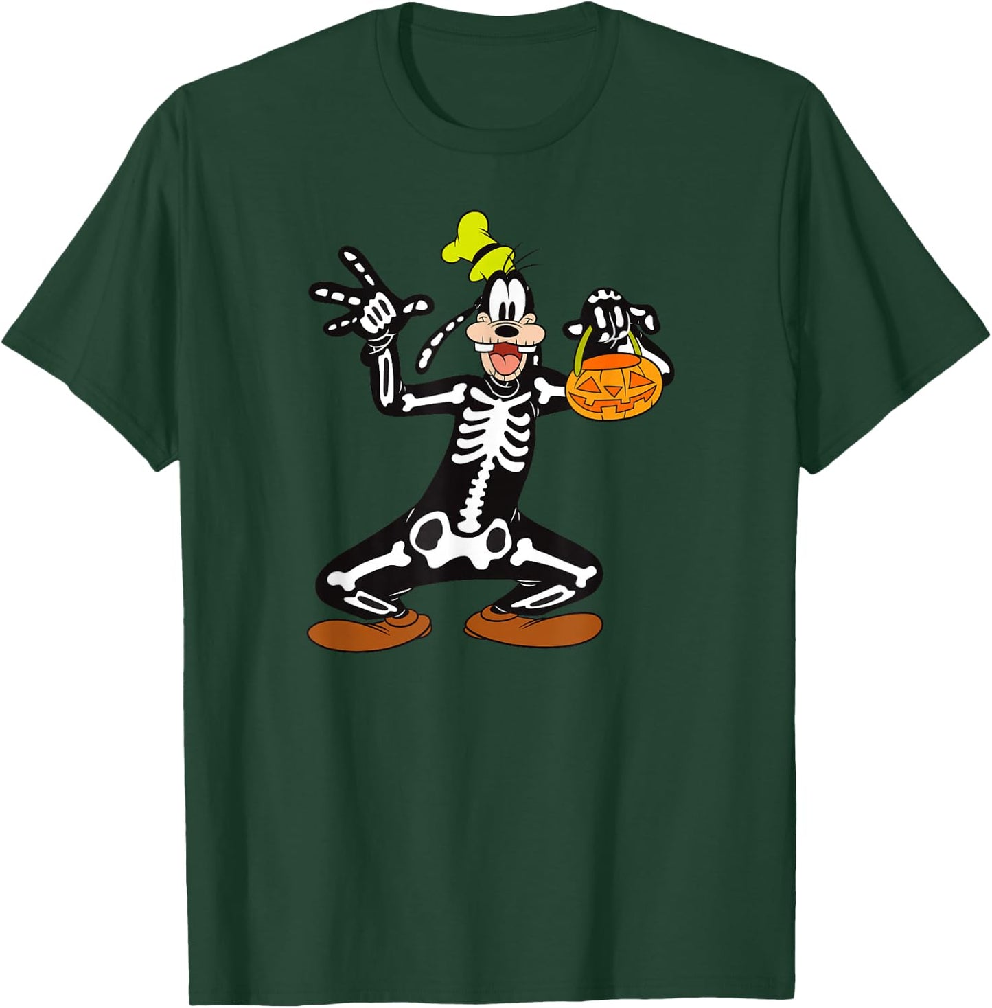 Disney - Goofy Skeleton Costume Halloween T-Shirt - T-Shirt | Forest