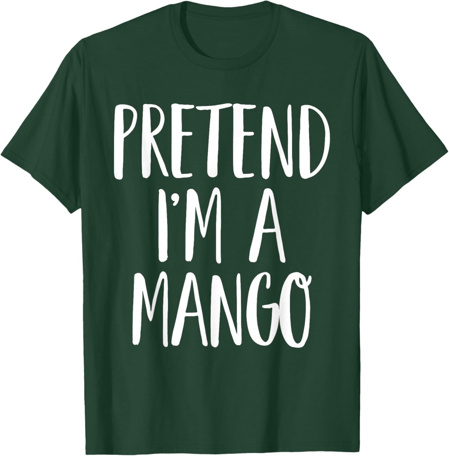 Pretend I'm A Mango Family Women Men Kids Halloween Costume T-Shirt - T-Shirt | Forest