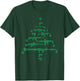 Christmas Tree Guns Rifles Firearms Grenades Army Military T-Shirt - T-Shirt | Forest