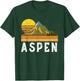 Mountain Sunset Vacation Gift- Aspen Colorado T-Shirt - T-Shirt | Forest
