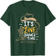 Cool Line Dance It's Line Dance Time Country Western Boots T-Shirt - T-Shirt | Forest