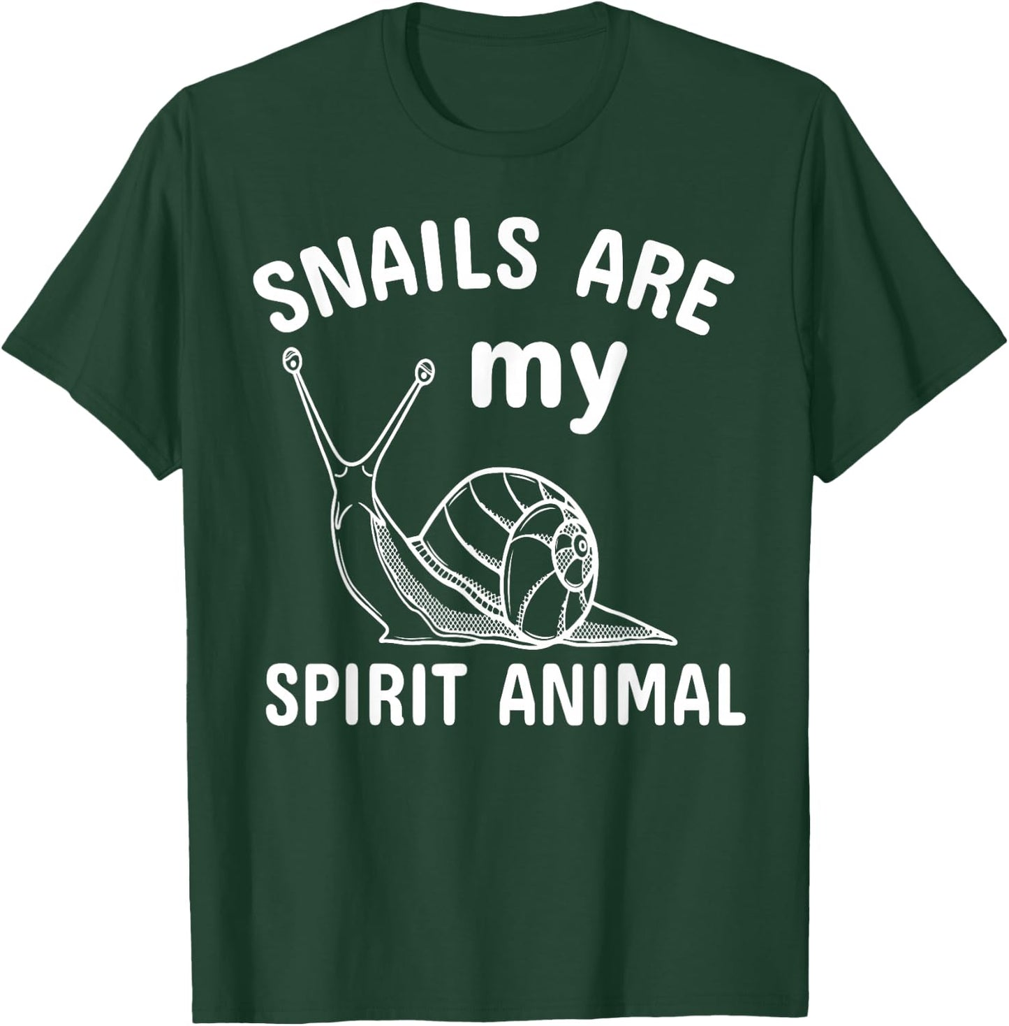 Snails Are My Favorite Animal T-Shirt - T-Shirt | Forest