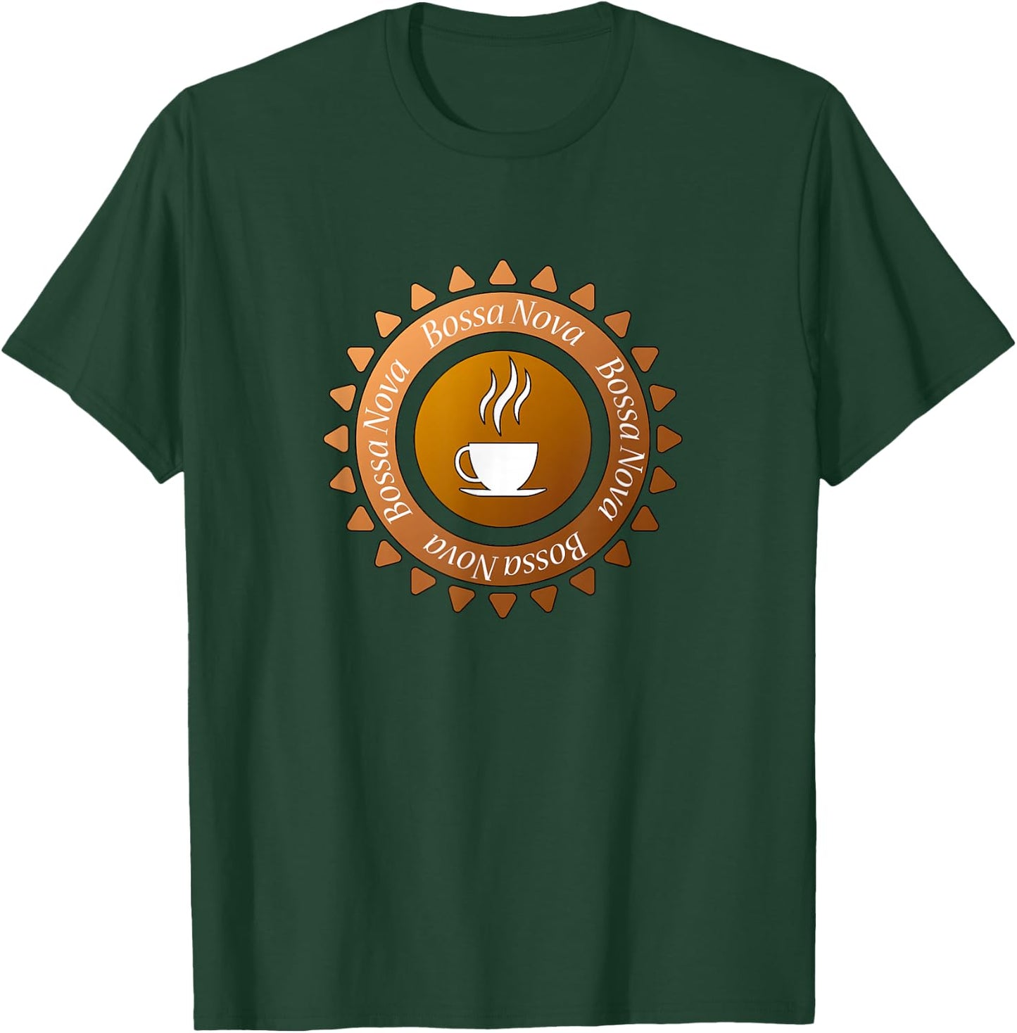 Bossa Nova and Coffee T-Shirt - T-Shirt | Forest