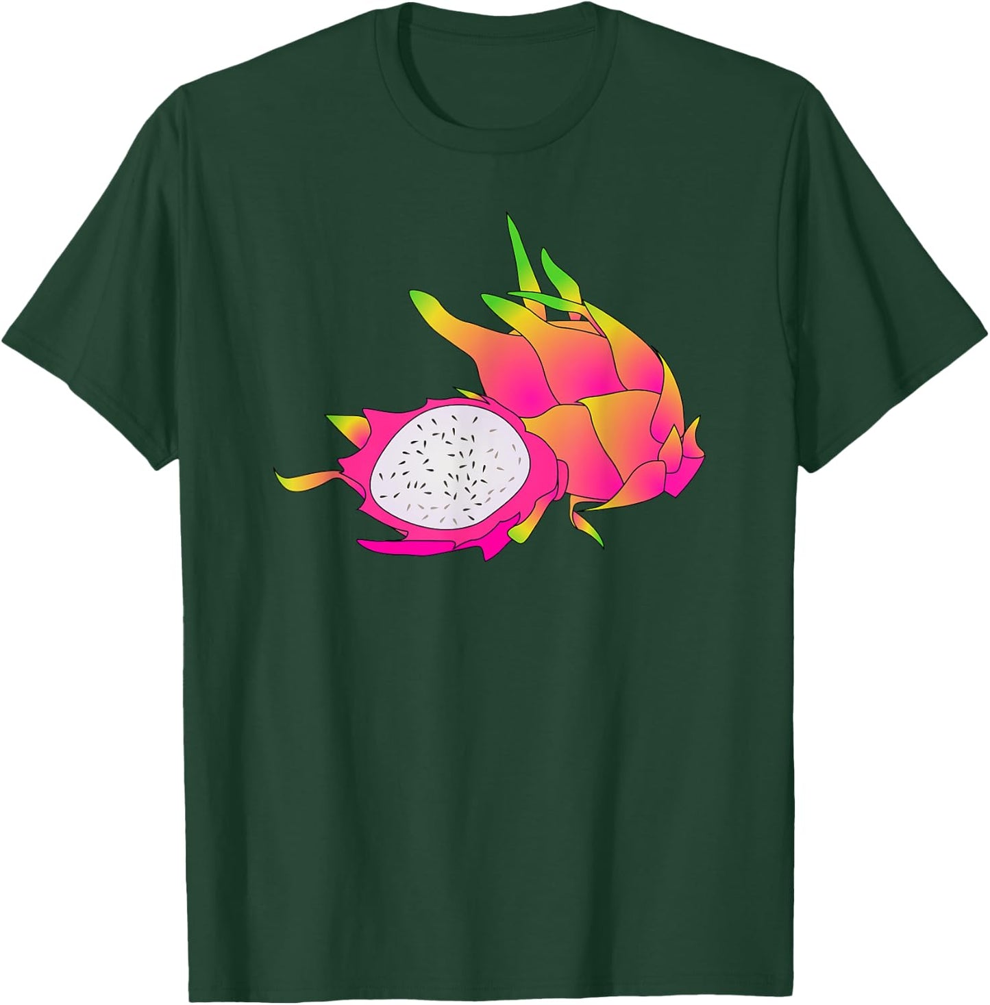 Dragon Fruit Pitaya Tropical Fruit T-Shirt - T-Shirt | Forest