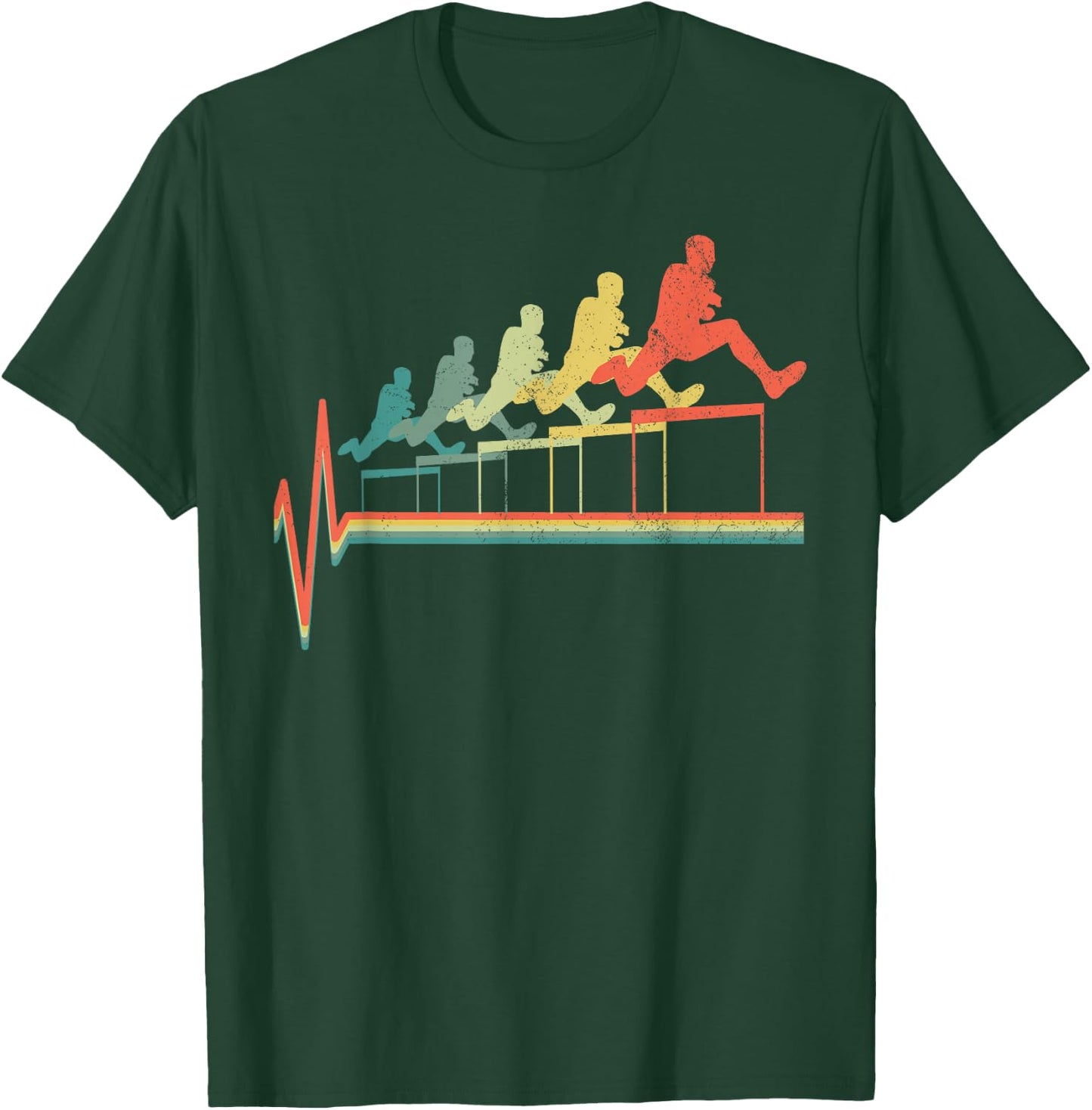 Hurdles T-Shirt - T-Shirt | Forest