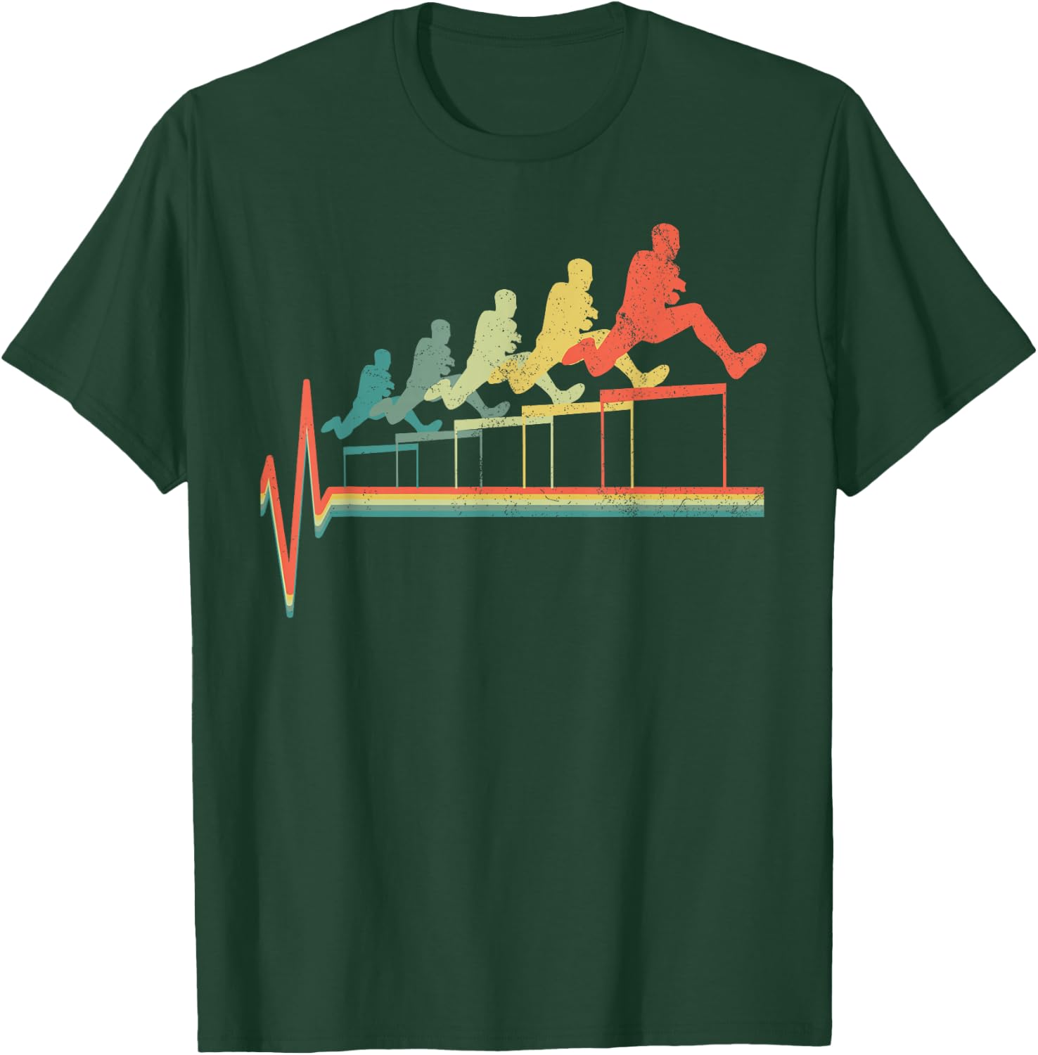 Hurdles T-Shirt - T-Shirt | Forest