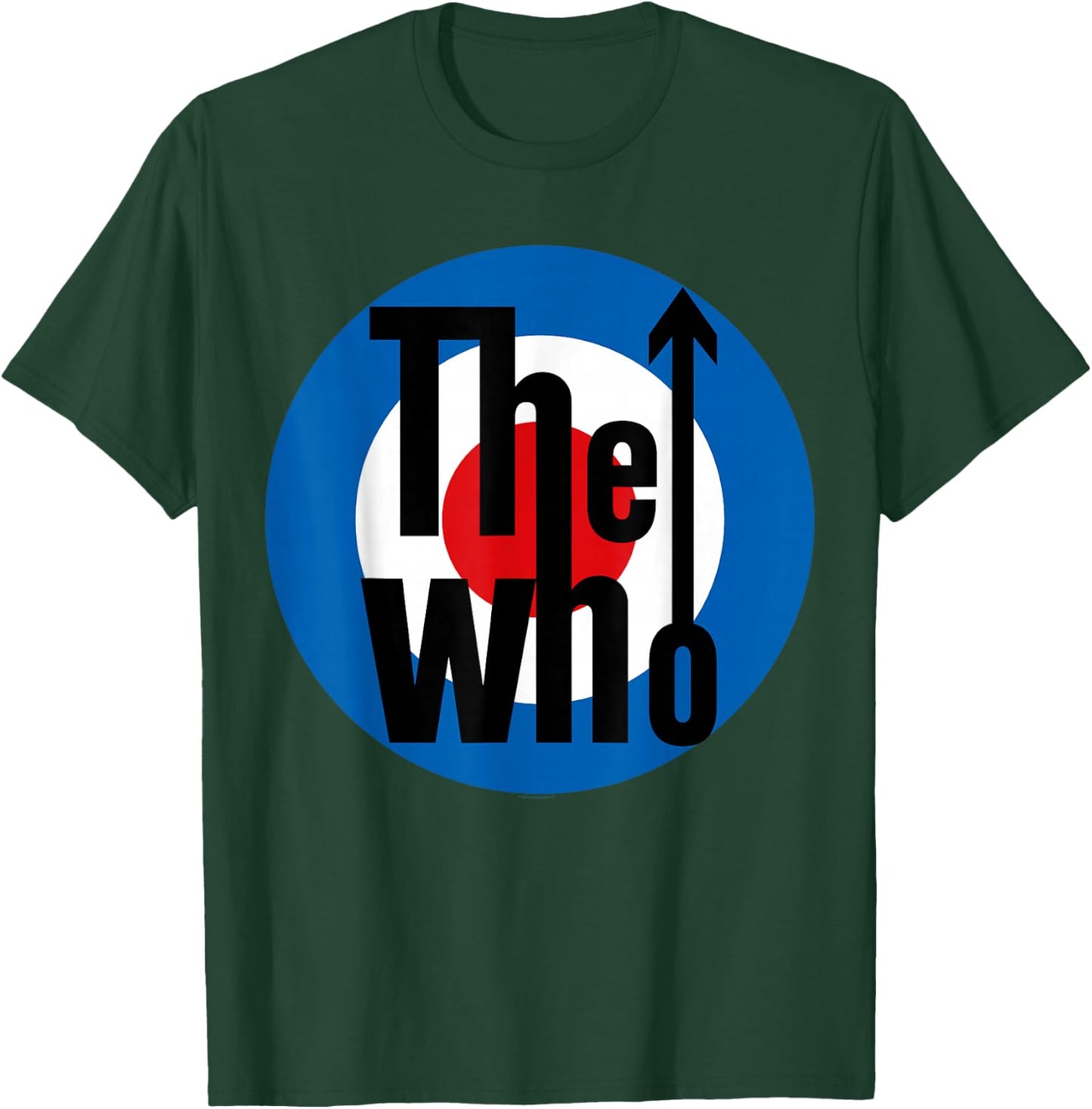 The Who Official Classic Target Logo T-Shirt - T-Shirt | Forest