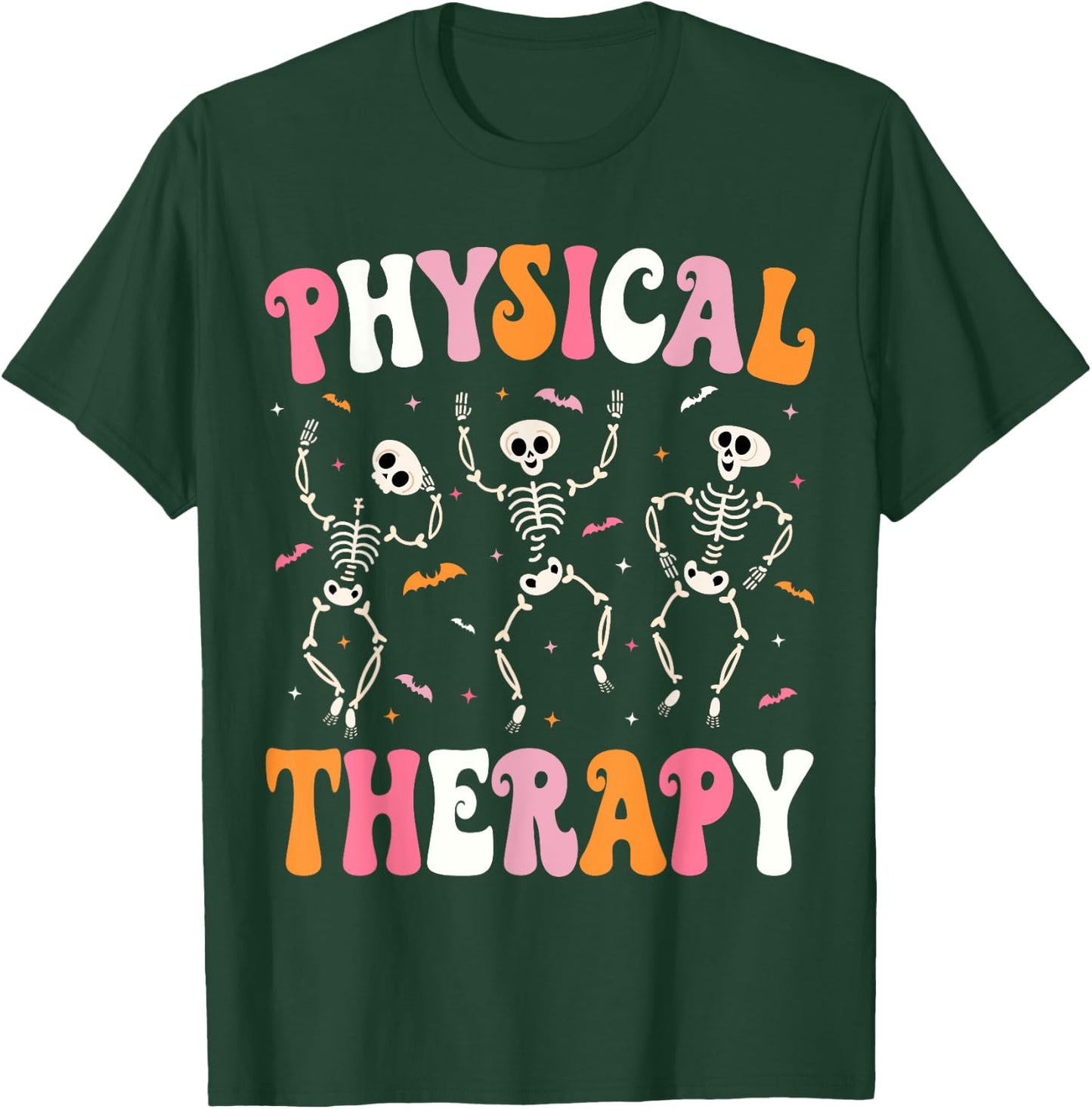 Physical Therapy Halloween Physical Therapist Halloween PT T-Shirt - T-Shirt | Forest