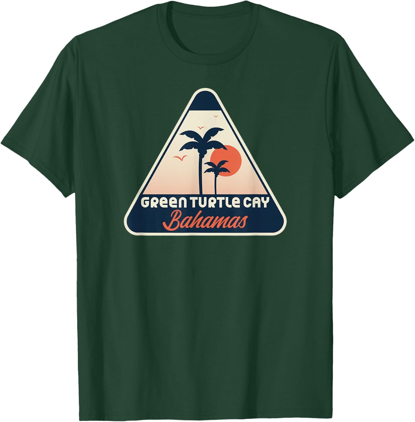 Green Turtle Cay Bahamas T-Shirt - T-Shirt | Forest