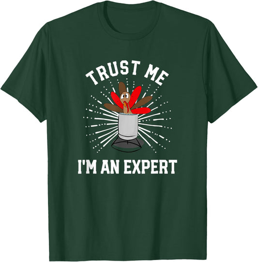 Fried Turkey | Thanksgiving Turkey Fryer Cook T-Shirt - T-Shirt | Forest