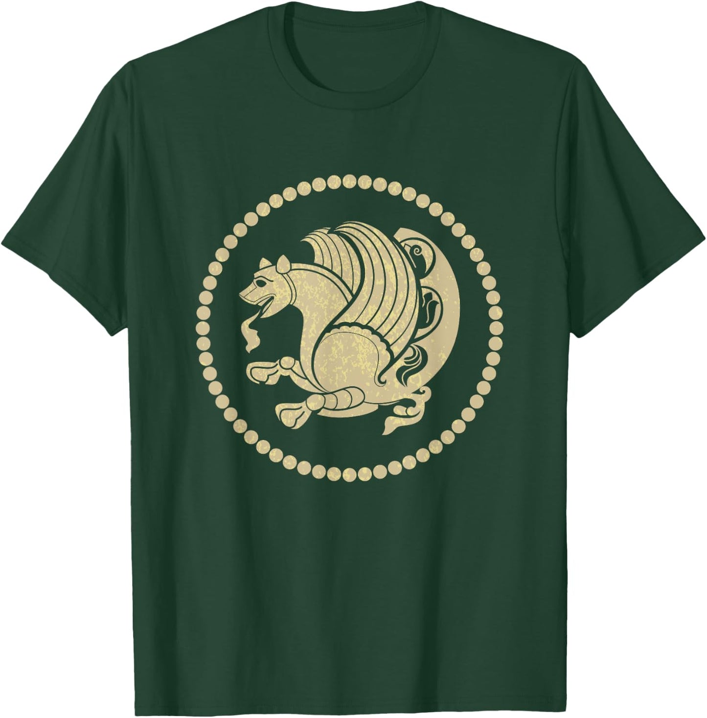 Simurgh Iranian Mythology Senmurv Persia Symbol T-Shirt - T-Shirt | Forest