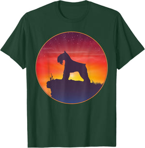 Schnauzer Standard Miniature & Giant-Schnauzer Dog Men Women Kids T-Shirt - T-Shirt | Forest