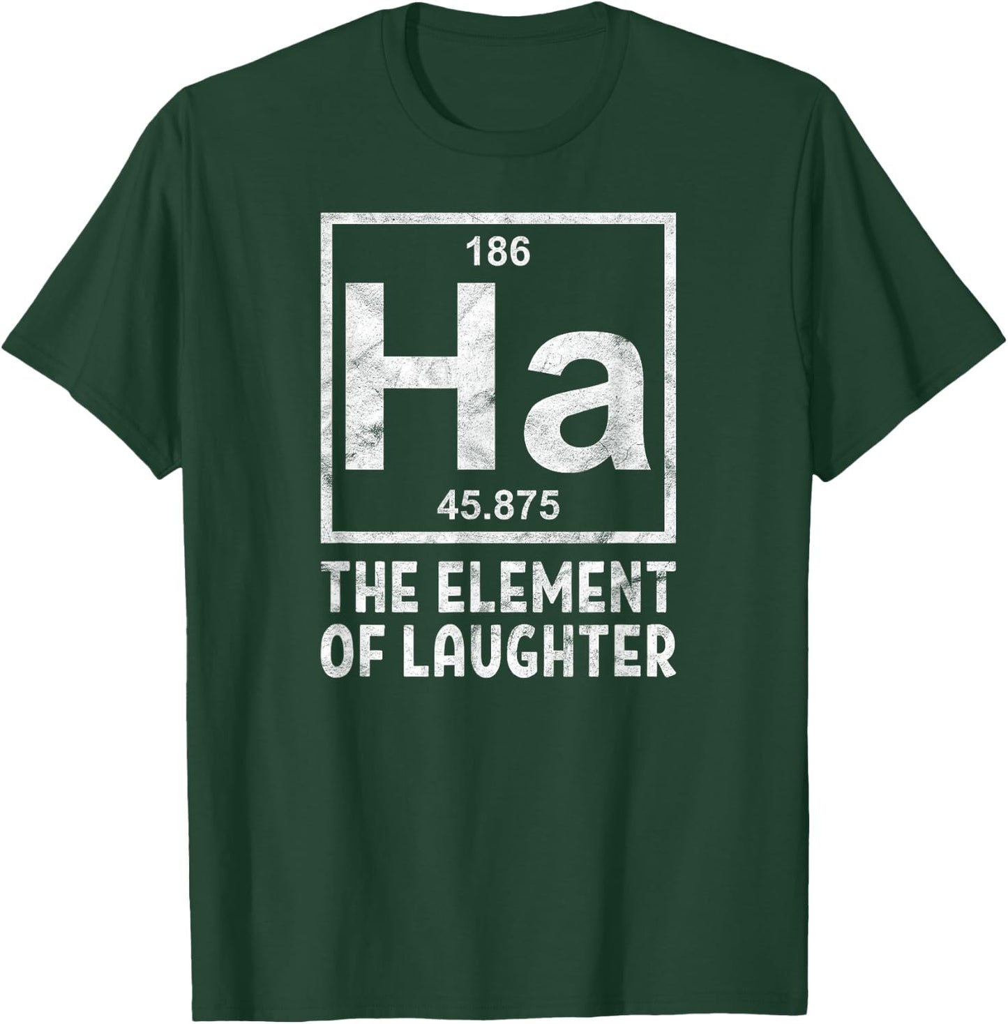 Laughter Yoga Laughing Ha The Element Pun T-Shirt - T-Shirt | Forest
