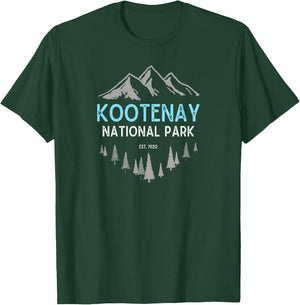 Canadian Rocky Mountains Kootenay National Park BC T-Shirt - T-Shirt | Forest