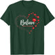 Sepsis Awareness Butterfly Believe T-Shirt - T-Shirt | Forest